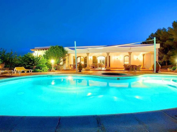 Villa with 3 bedrooms in Santa Eularia des Riu with private pool furnished terrace and WiFi