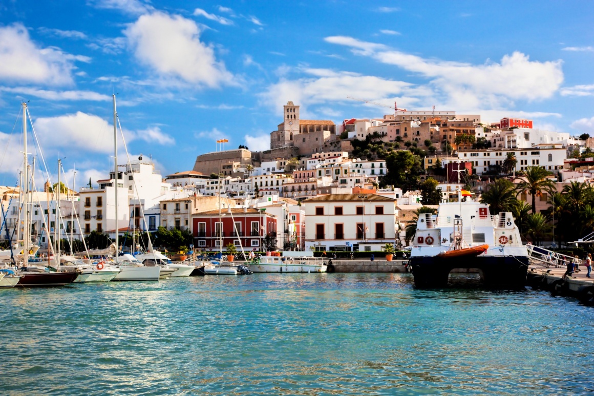 'Panorama of Ibiza old city - Eivissa. Spain, Balearic islands' - Ibiza