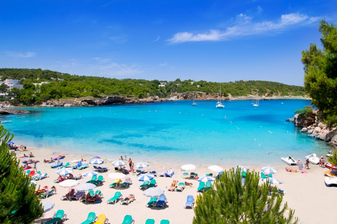 'Ibiza Portinatx turquoise beach paradise in Balearic Islands' - Ibiza